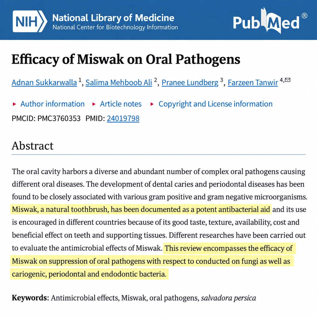 Eliminates bad bacteria study preview